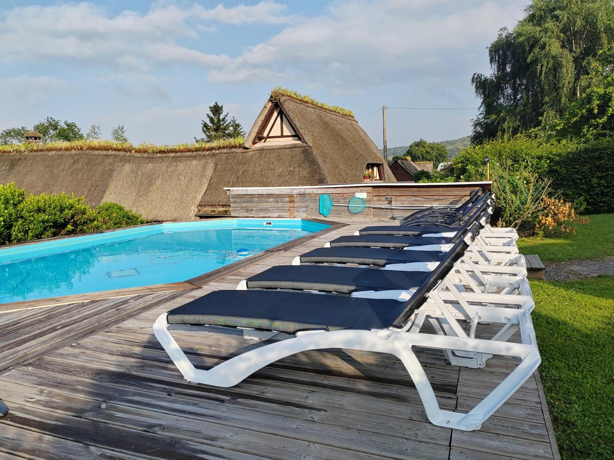 Villa La Maraiquaise Marais-Vernier Exterior foto